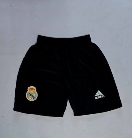 REAL MADRID EMB SHORTS - BLACK