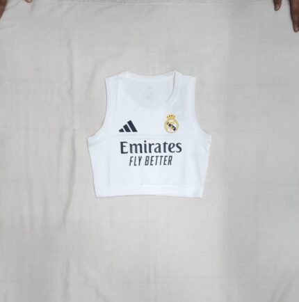 REAL MADRID 25-26 HOME WOMEN'S CROP