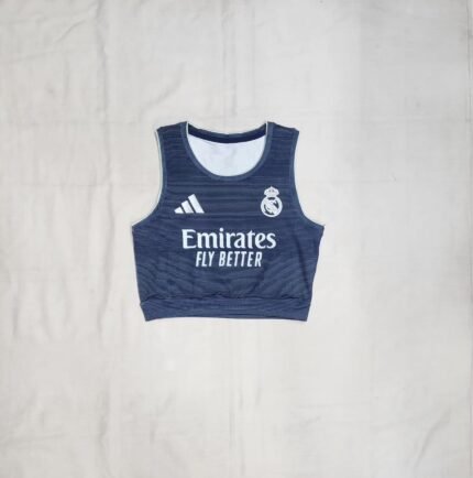 REAL MADRID 25-26 AWAY WOMEN'S CROP TOP