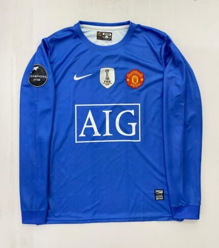 MANCHESTER UNITED 08-09 AWAY FULL SLEEVE - RONALDO