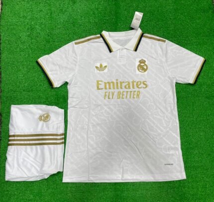 REAL MADRID 25-26 WHITE & GOLD LIMITED EDITION KIT