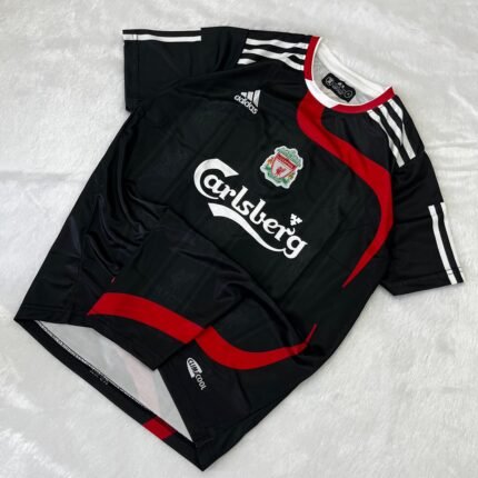 LIVERPOOL 2007-08 THIRD KIT JERSEY — STEVEN GERRARD
