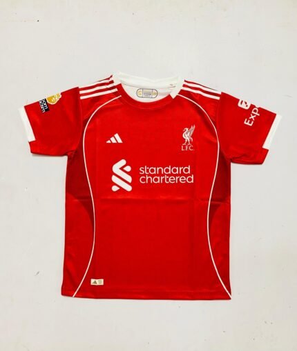 LIVERPOOL 25-26 HOME — SALAH (KIDS)