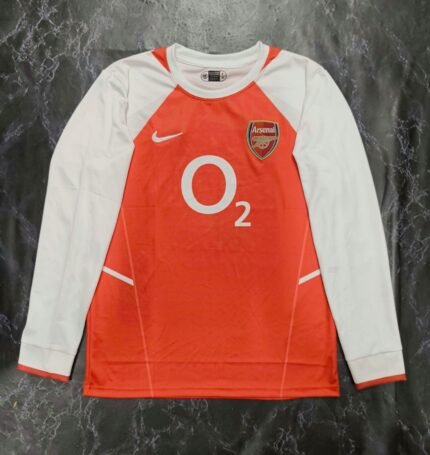 ARSENAL 2002-04 HOME FULL SLEEVE — THIERRY HENRY