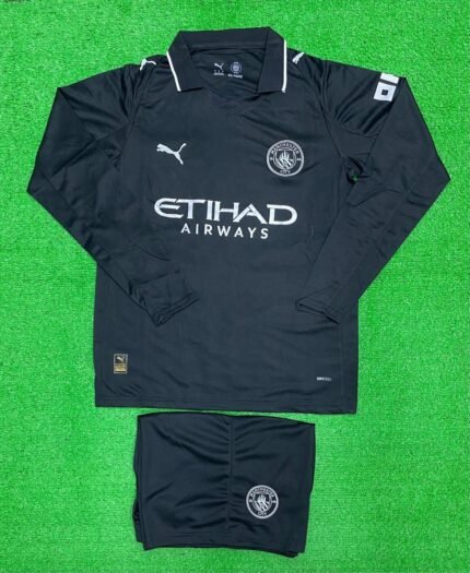 MANCHESTER CITY 25-26 FULL SLEEVE AWAY KIT