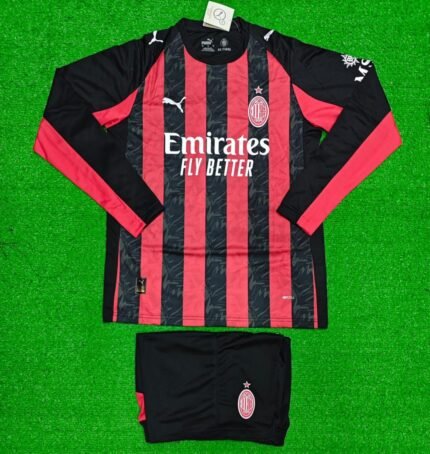 AC MILAN 25-26 FULL SLEEVE HOME KIT