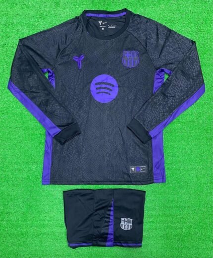 FC BARCELONA 25-26 FULL SLEEVE PRE-AWAY KIT
