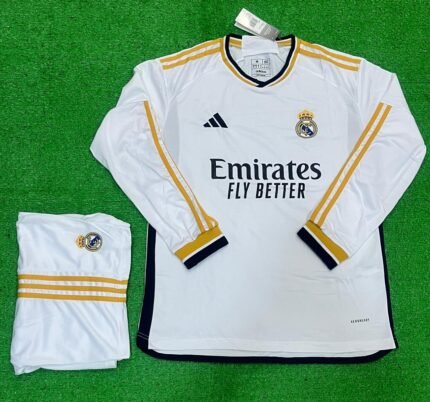 REAL MADRID 23-24 FULL SLEEVE HOME KIT