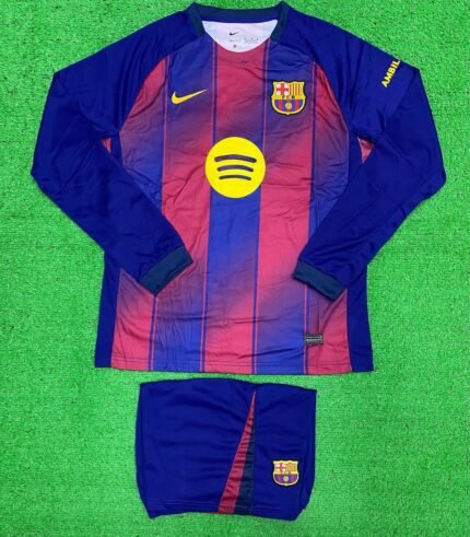 FC BARCELONA 25-26 FULL SLEEVE HOME KIT