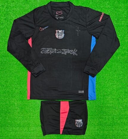 FC BARCELONA X TRAVIS SCOTT 24-25 FULL SLEEVE AWAY KIT