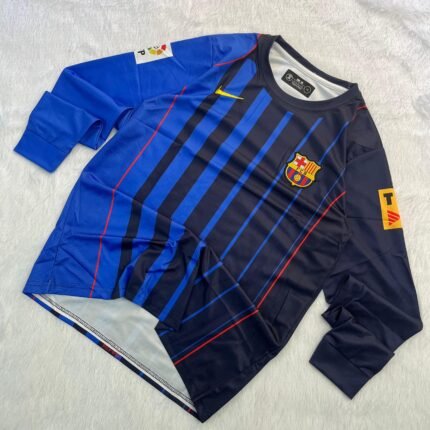 FC BARCELONA 2004-05 AWAY FULL SLEEVE — RONALDINHO