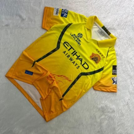 CHENNAI SUPER KINGS(CSK) 2026 IPL JERSEY — MS DHONI