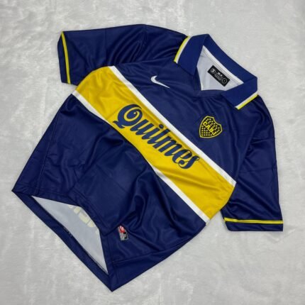 BOCA JUNIORS 1996-98 HOME — MARADONA