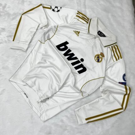 REAL MADRID 11-12 HOME FULL SLEEVE — RONALDO (SUBLIMATION)