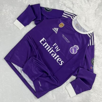 REAL MADRID 16-17 AWAY FULL SLEEVE — RONALDO